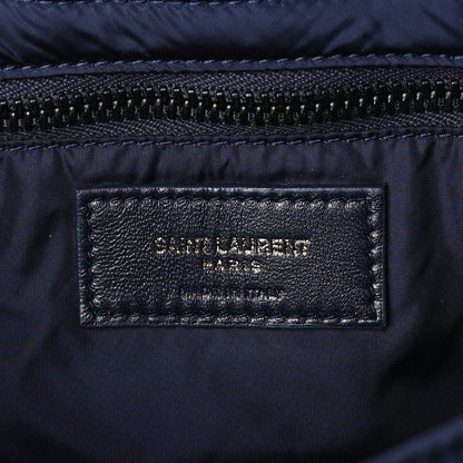 Saint Laurent Econyl Nylon Le 5 A 7 Hobo  Navy 5 of 8