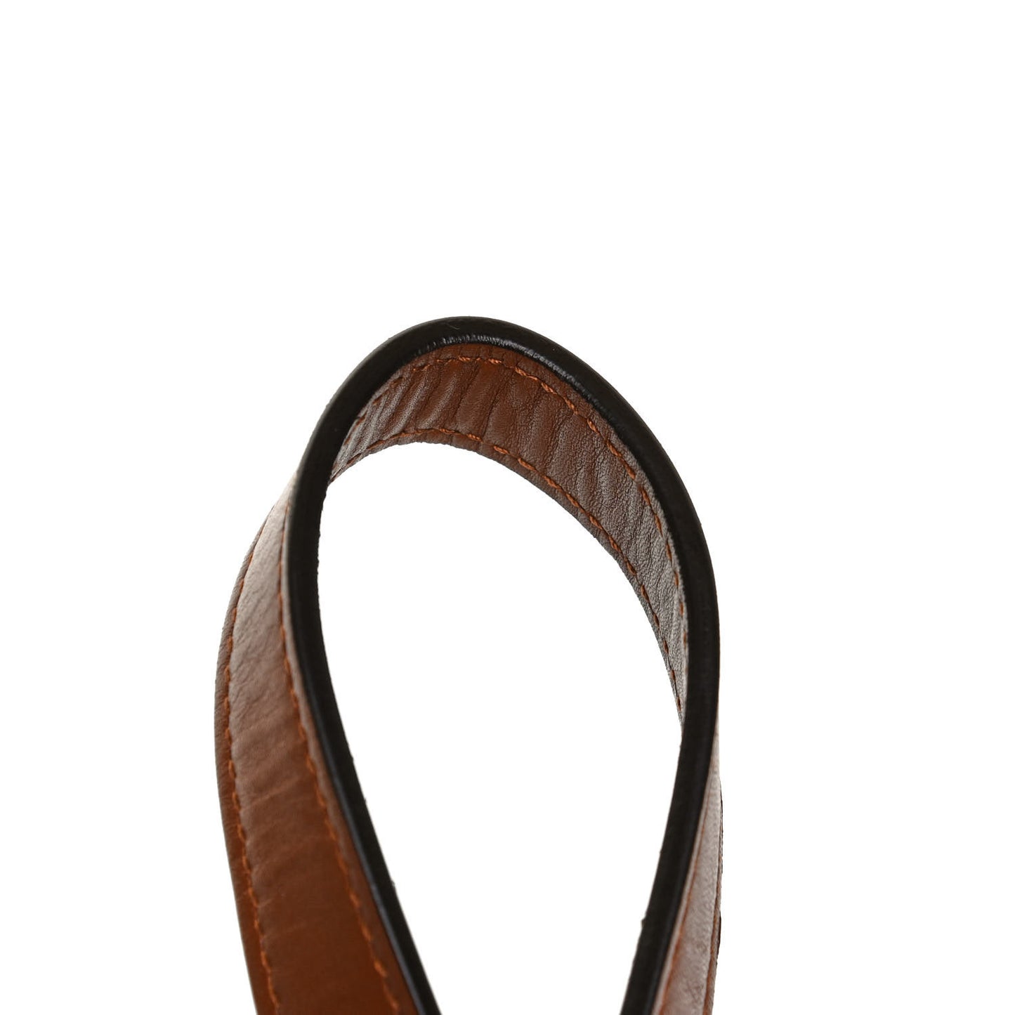 Calfskin Medium Margaux Shoulder Bag Brick Ebony