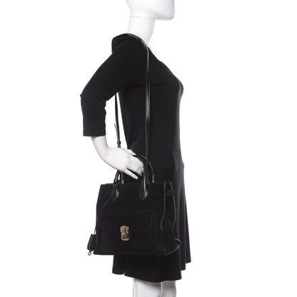 Balenciaga Suede Padlock All Afternoon Black 2 of 11