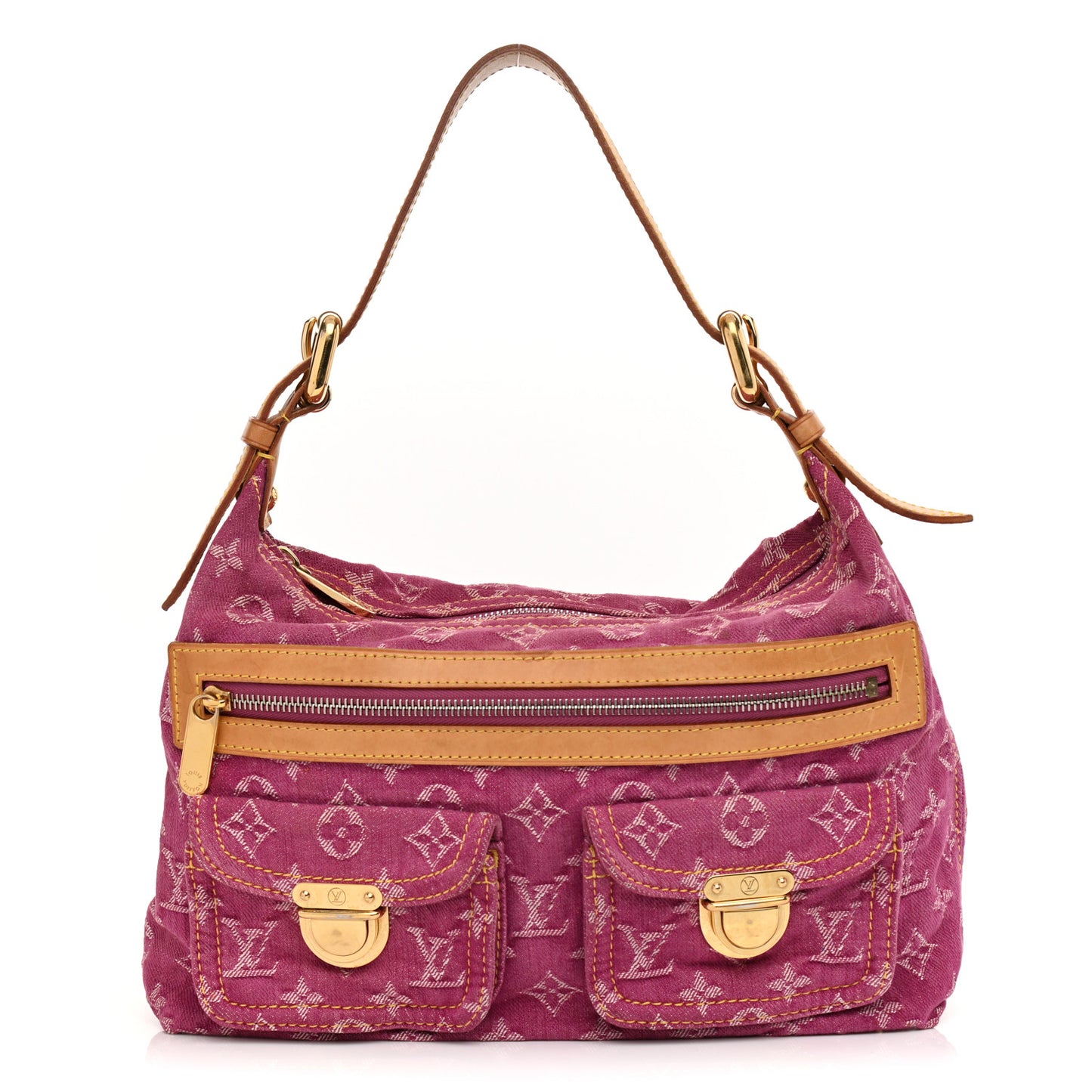 Denim Baggy PM Fuchsia