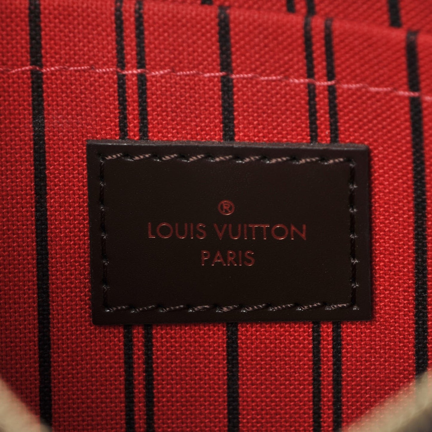 Damier Ebene Neverfull MM GM Pochette