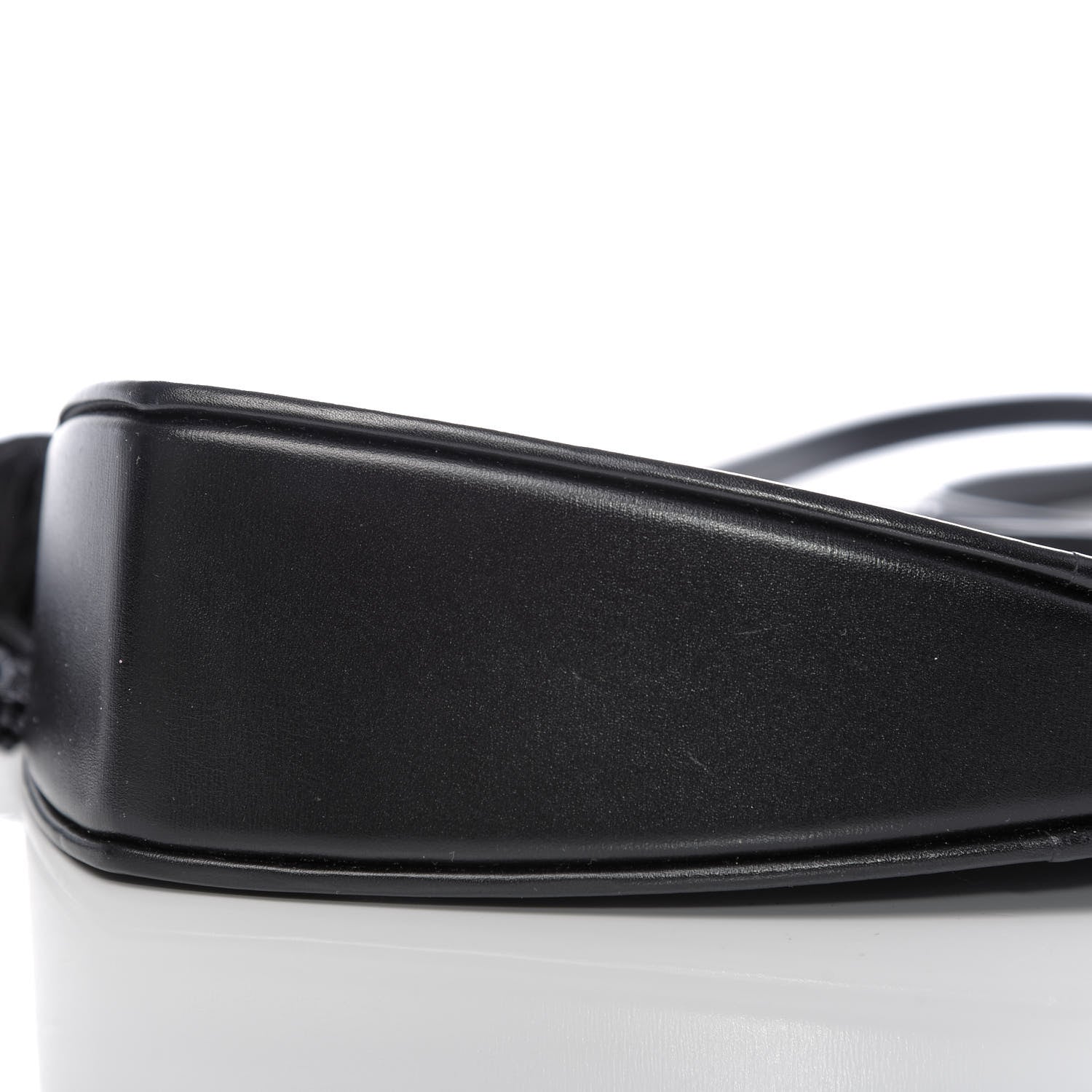 Saint Laurent Calfskin Heart Monogram Crossbody Black 8 of 9