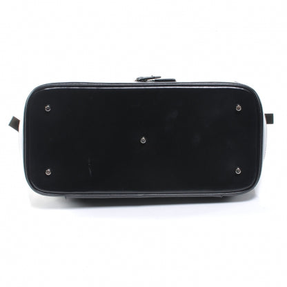 Prada Tessuto Nylon Leather Travel Tote Lino Black 4 of 7