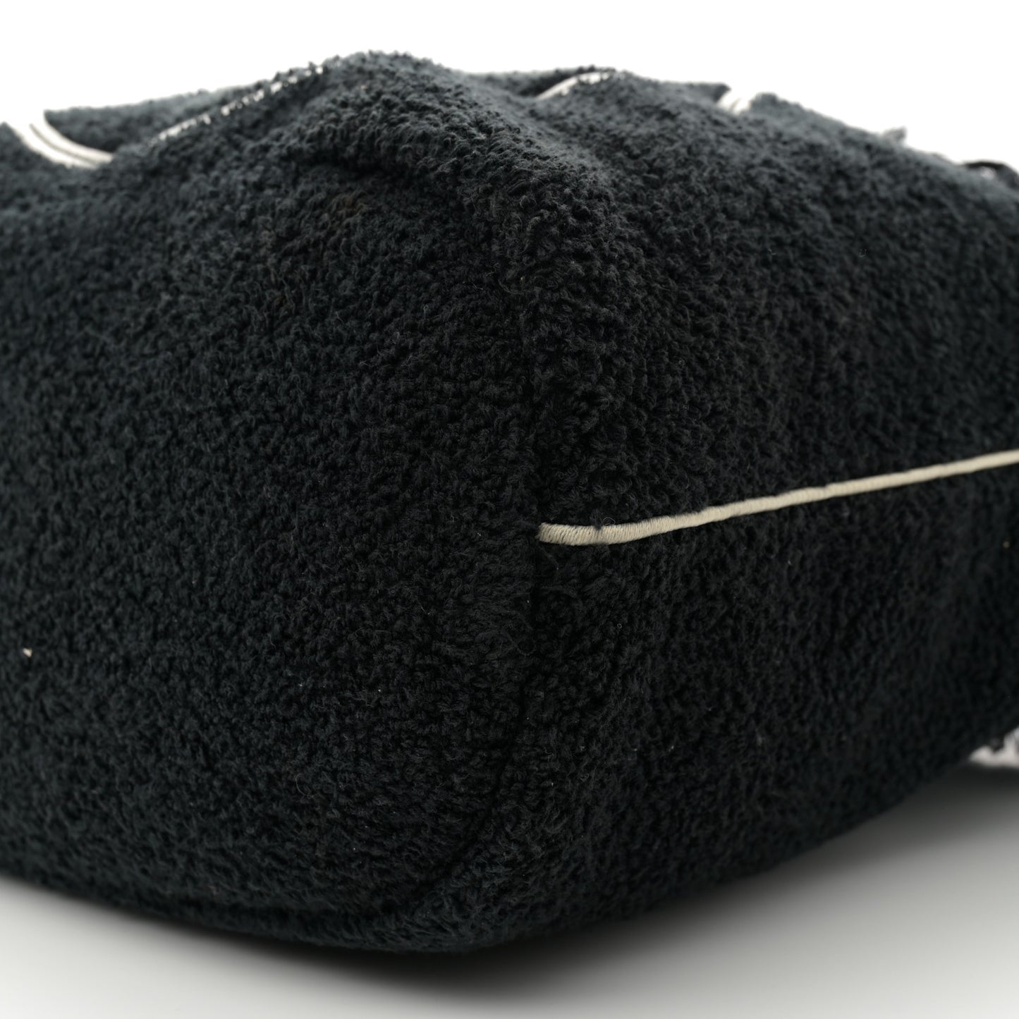 Terry Cotton CC Beach Tote Towel Set Black