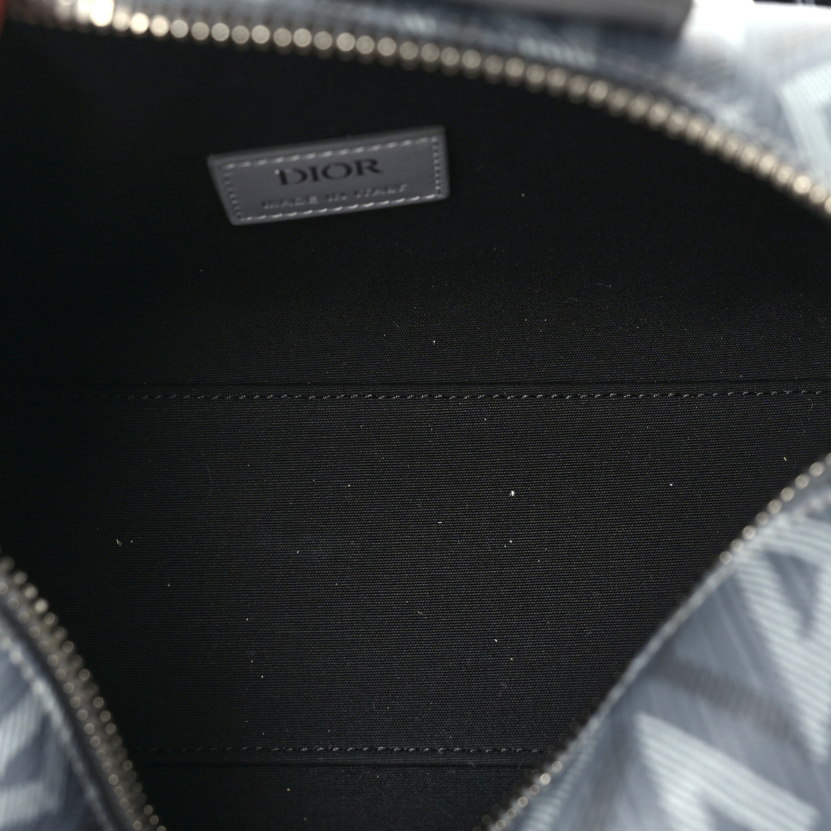 Coated Canvas CD Diamond Lingot 22 Bag Gray