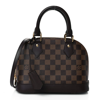 Louis Vuitton Damier Ebene Alma BB 1 of 9