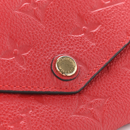 Louis Vuitton Empreinte Compact Curieuse Wallet Cherry 6 of 12