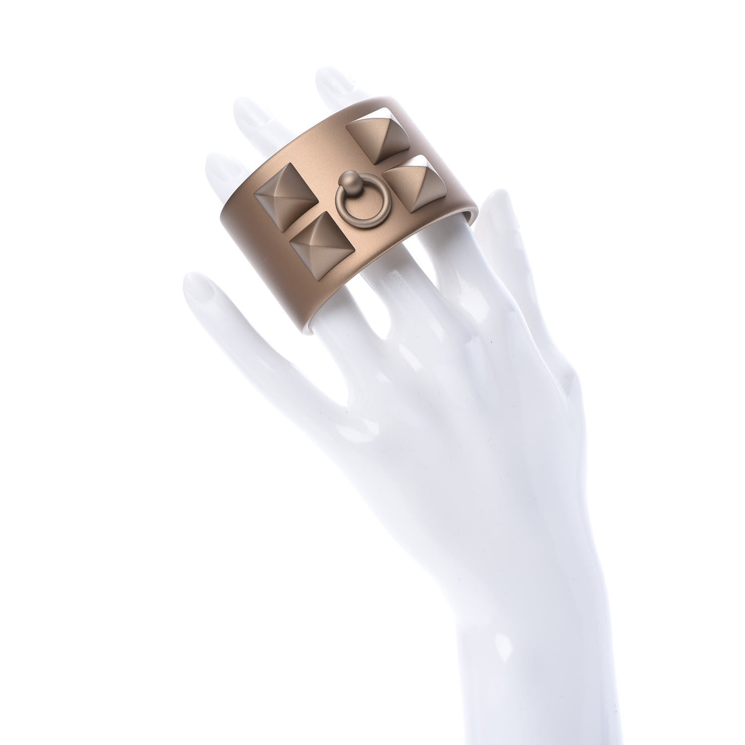 Hermes Aluminium Sunset Collier De Chien CDC Bracelet T2 Gres 2 of 5