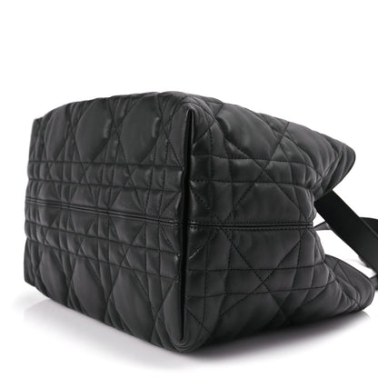 Christian Dior Calfskin Macrocannage Medium Toujours Black 9 of 9