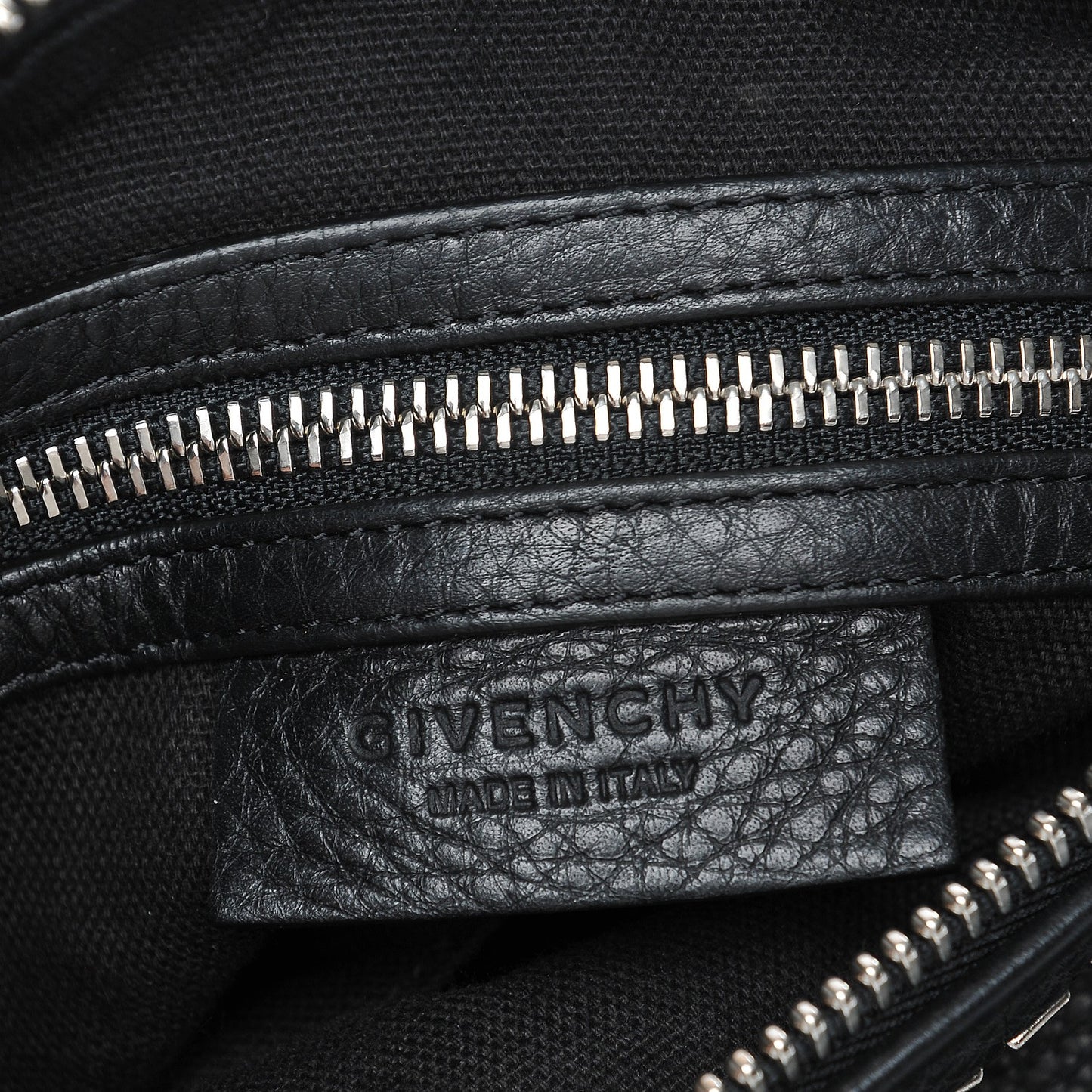 Calfskin Studded Small Pandora Black