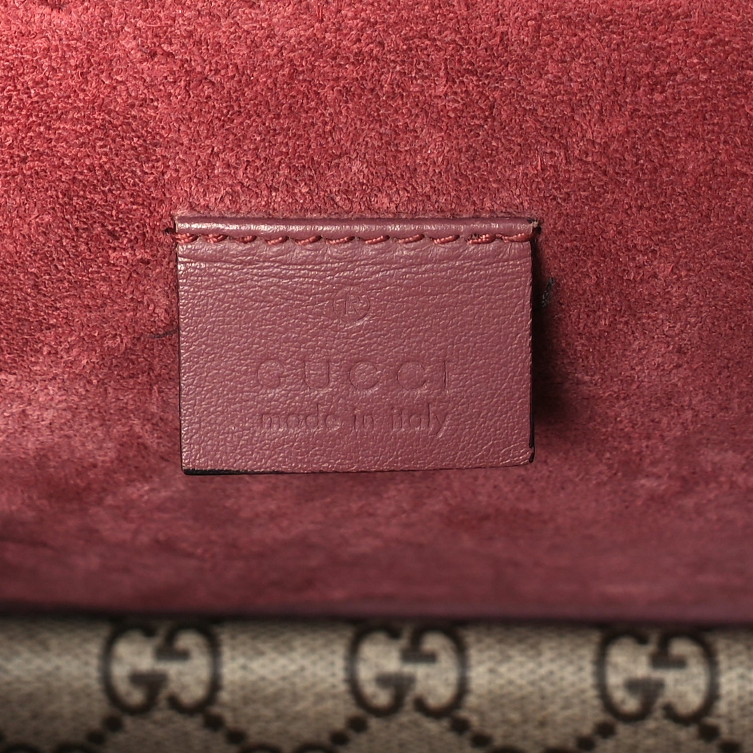 Gucci GG Supreme Monogram Blooms Small Dionysus Shoulder Bag Beige Multicolor Dry Rose 5 of 7
