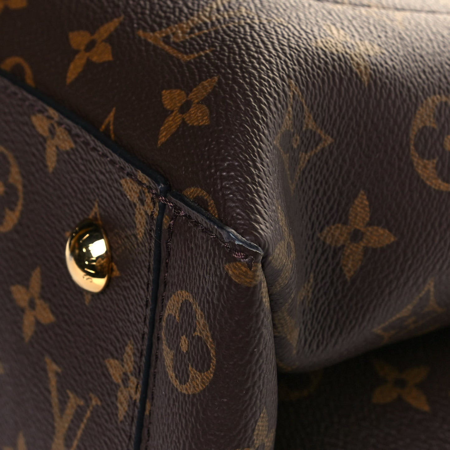 Monogram Flower Tote Black