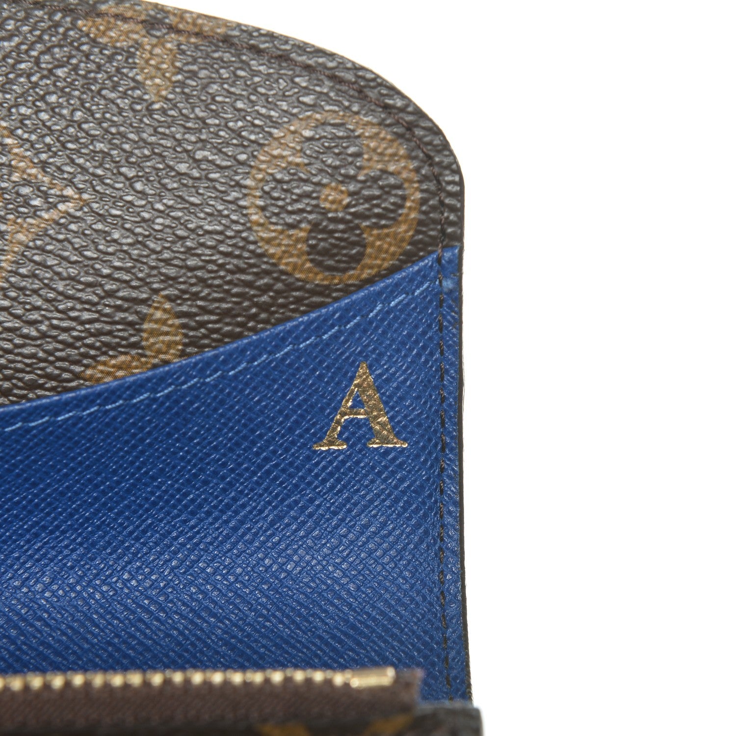 Louis Vuitton Monogram Emilie Wallet Blue 7 of 7