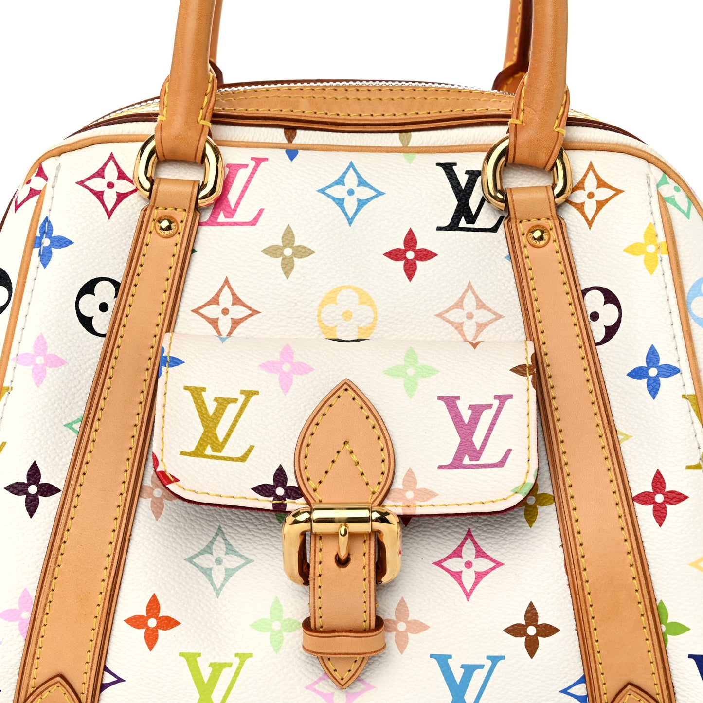 Monogram Multicolor Priscilla White