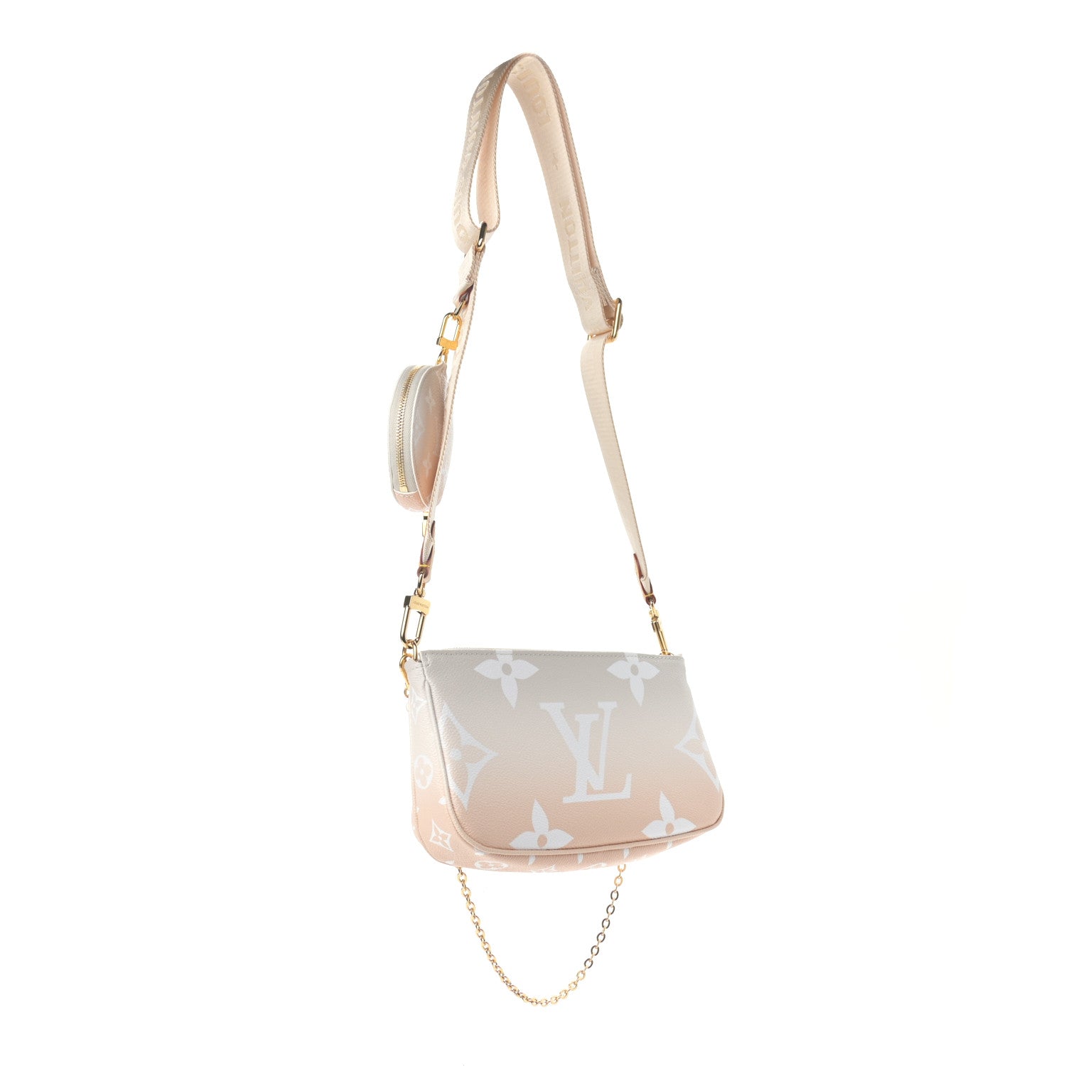 Louis Vuitton Monogram Giant By The Pool Multi Pochette Accessories Brume 3 of 12