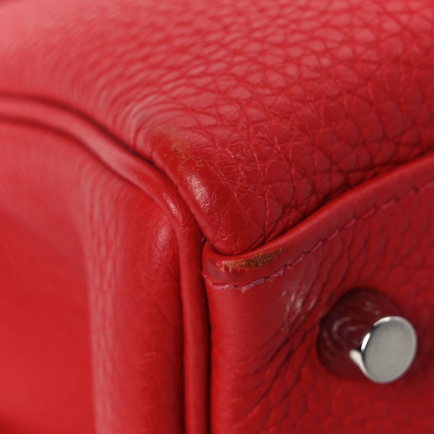 Hermes Togo Kelly Retourne 28 Rouge Casaque 10 of 11