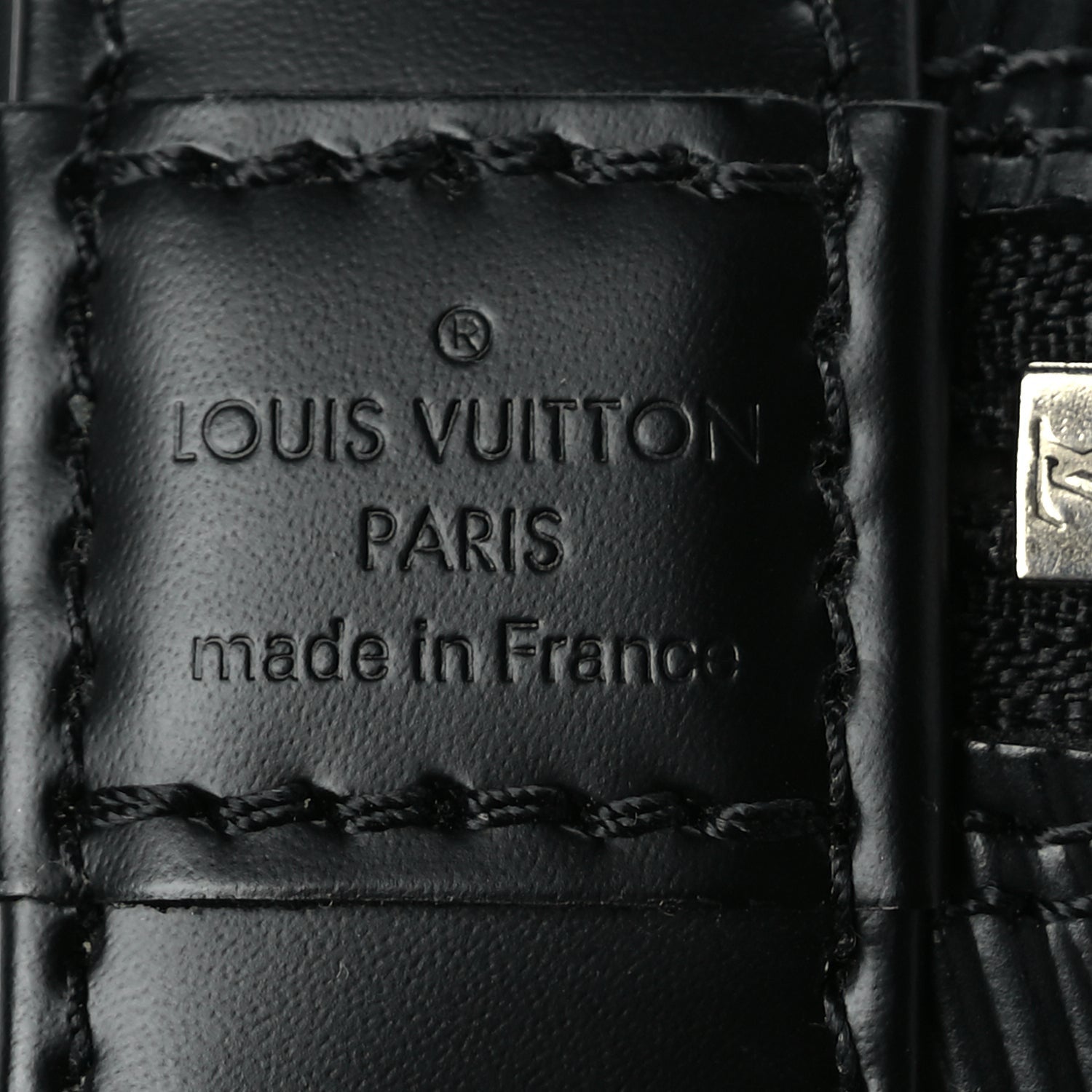 Louis Vuitton Epi Alma BB  Black 5 of 8