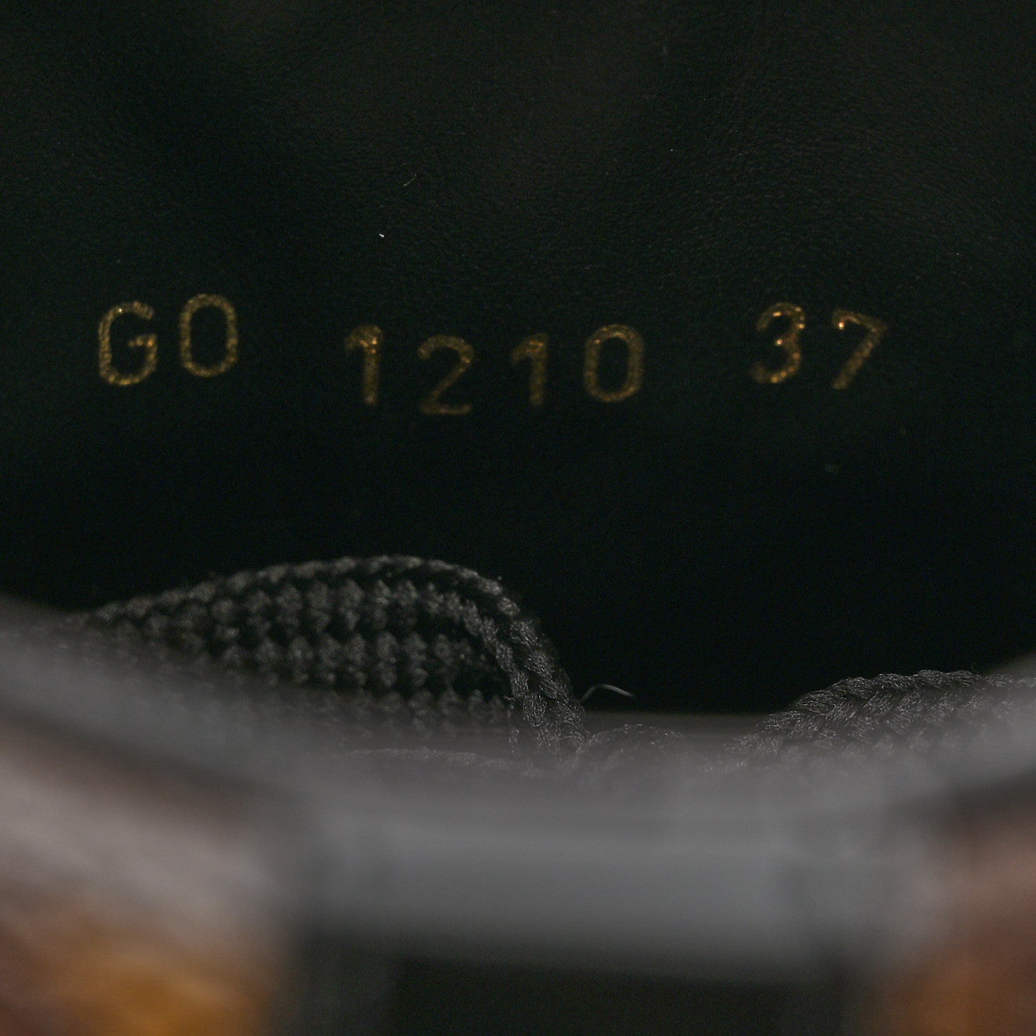 Louis Vuitton Suede Monogram Run Away Sneakers 37 Black 6 of 8