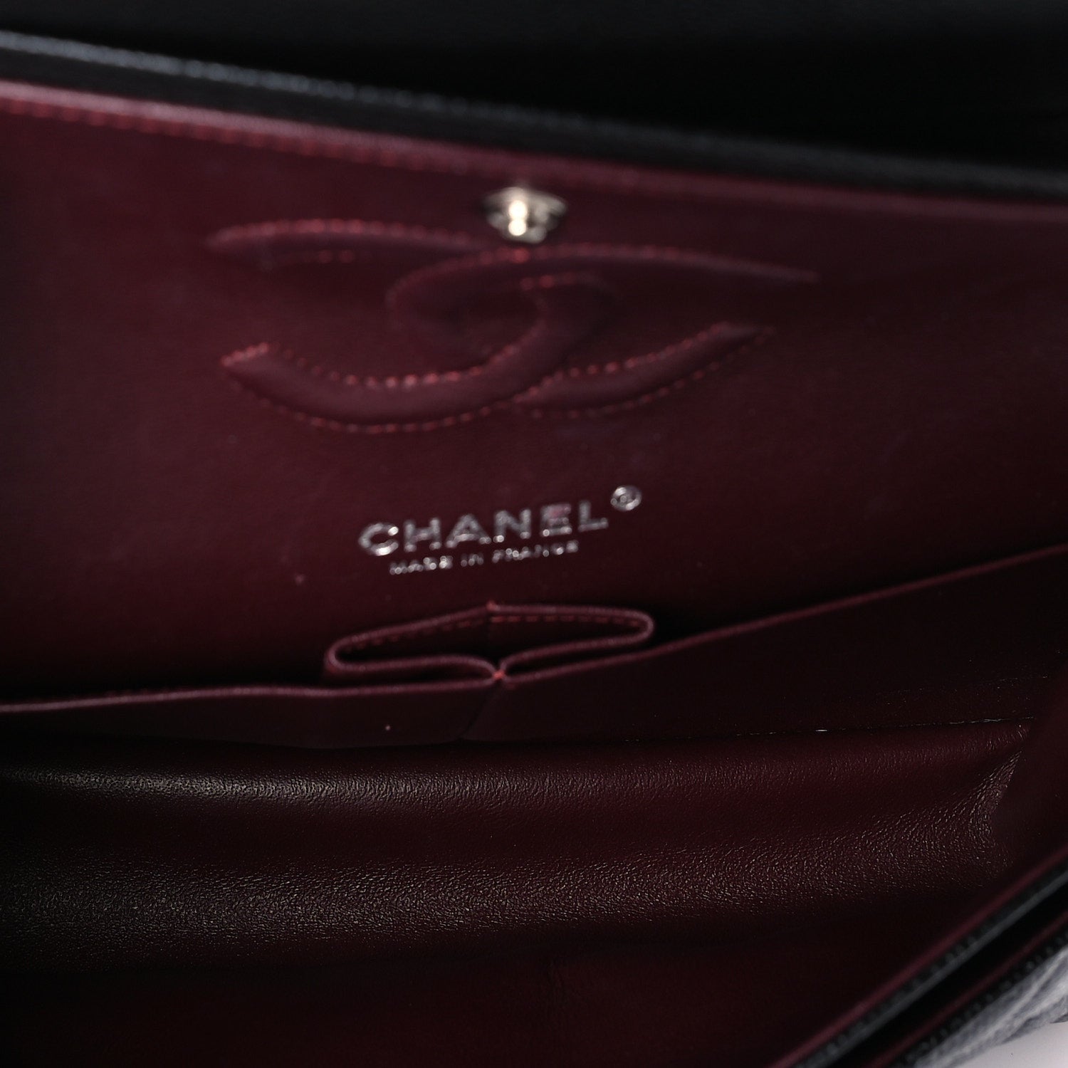 Chanel Caviar Quilted Medium Double Flap Black 4 of 9