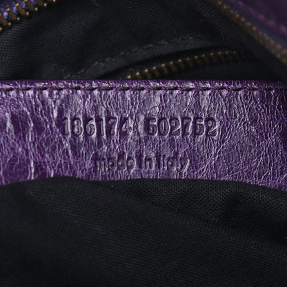 Balenciaga Agneau Classic Hardware Step Violet 7 of 11