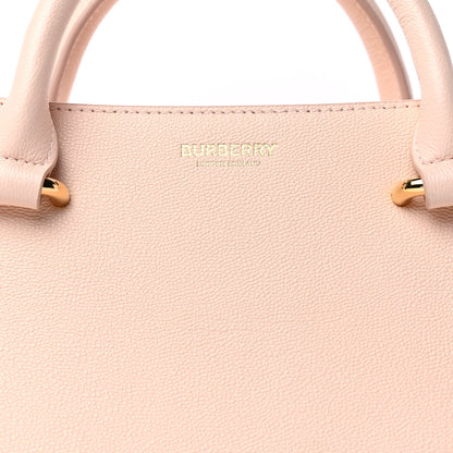 Burberry Calfskin Mega Check Mini Banwell Tote Pale Cameo 6 of 8