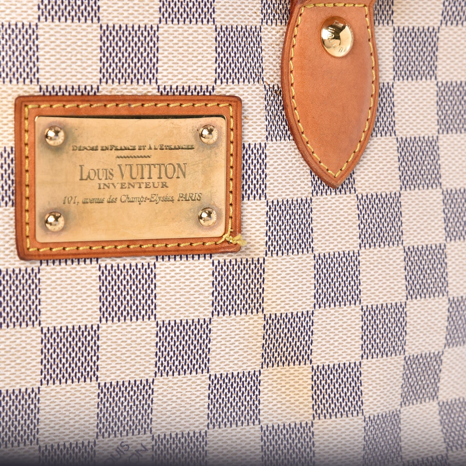 Louis Vuitton Damier Azur Hampstead PM 18 of 18