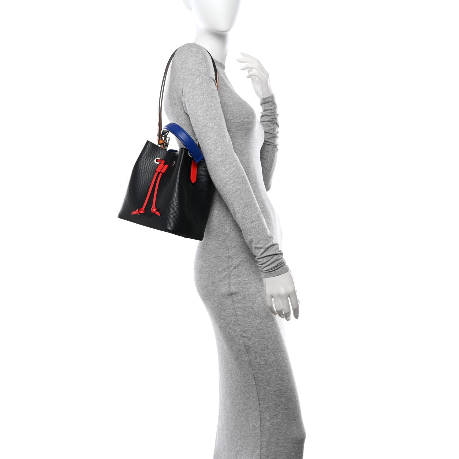 Louis Vuitton Epi Neonoe BB Black Safran 2 of 12