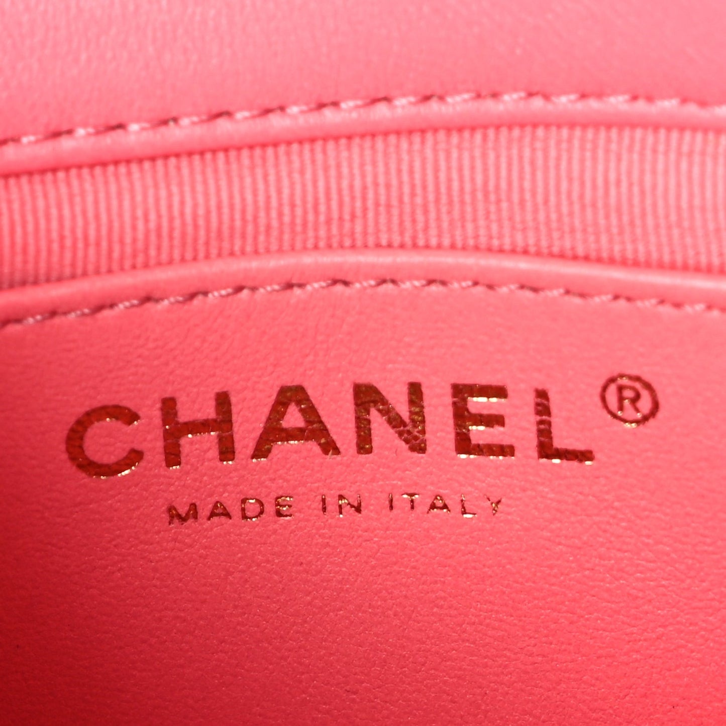Lambskin Quilted Mini Funky Town Flap Pink