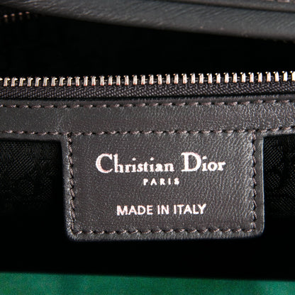 Christian Dior Lambskin Cannage Large Lady Dior Grey 10 of 11