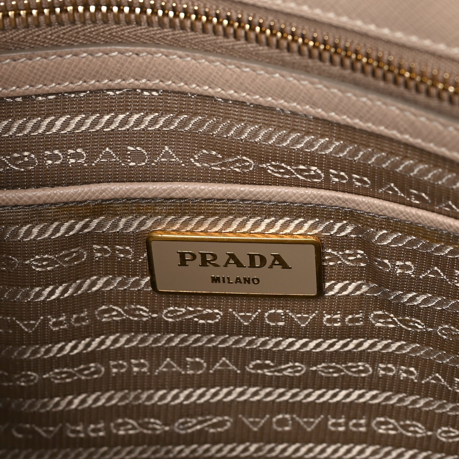 Prada Saffiano Large Galleria Double Zip Tote  Cammeo 5 of 7