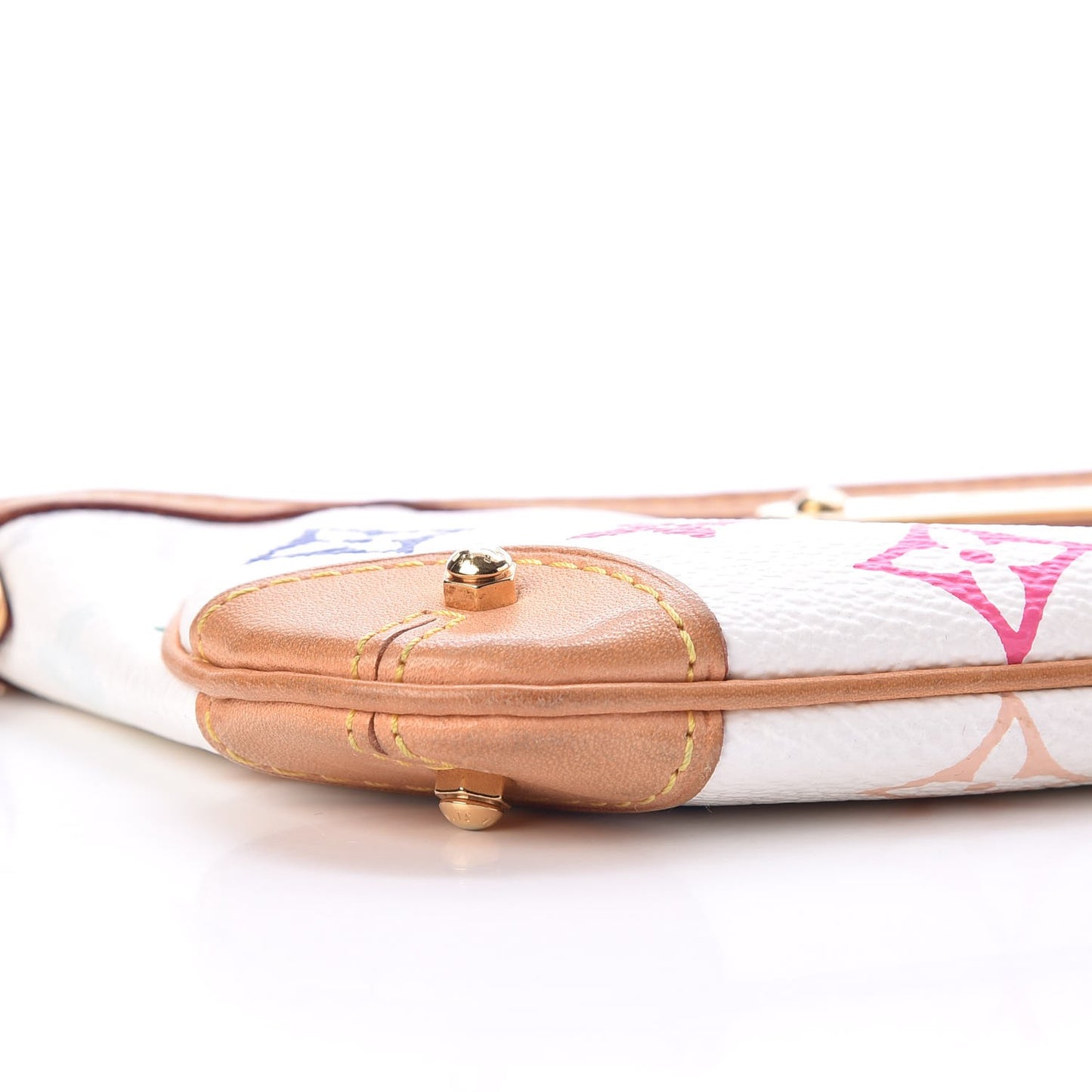 Monogram Multicolor Pochette Milla MM White