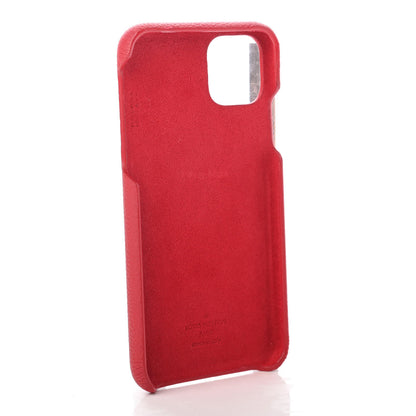 Louis Vuitton Calfskin Monogram iPhone 11 Pro Max Bumper Scarlet 2 of 8