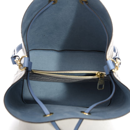 Louis Vuitton Damier Azur Neonoe MM Bleuet 6 of 10