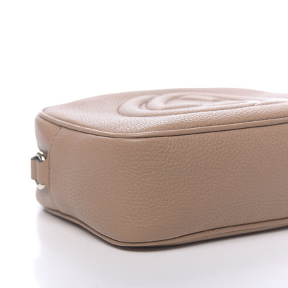 Gucci Pebbled Calfskin Small Soho Disco Bag Camelia 8 of 11