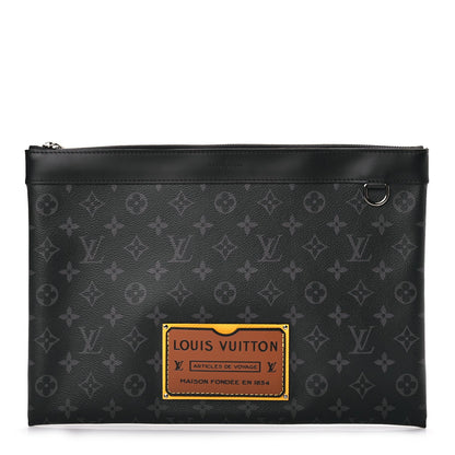 Louis Vuitton Monogram Eclipse Discovery Pochette GM 1 of 6