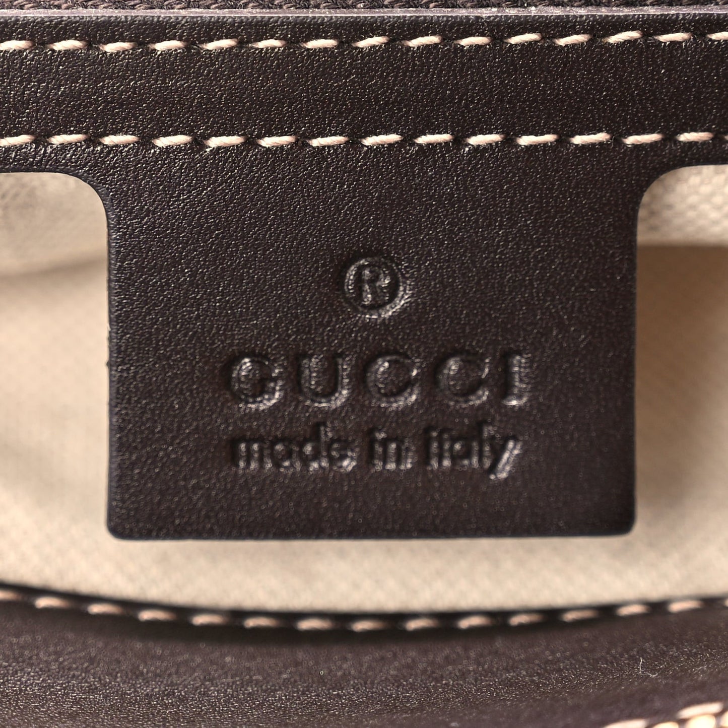 Monogram Small Lovely Heart Tote Dark Brown