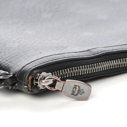 MCM Visetos Large Liz Reversible Shopper Tote Black 21 of 33