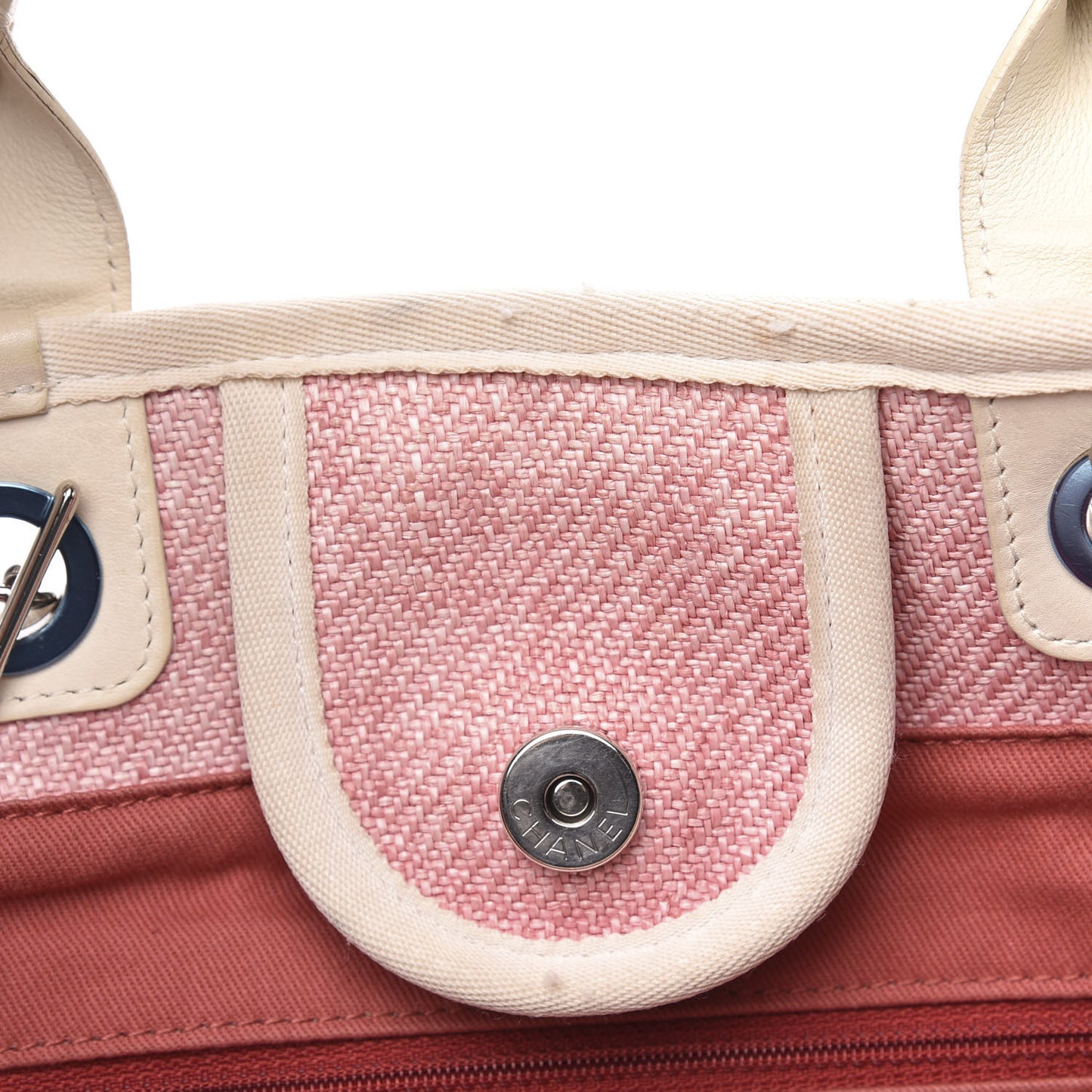 Canvas Medium Deauville Tote Pink