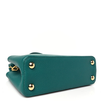 Louis Vuitton Taurillon Capucines BB Emerald 4 of 7