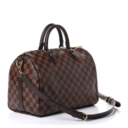 Louis Vuitton Damier Ebene Speedy Bandouliere 30 3 of 8