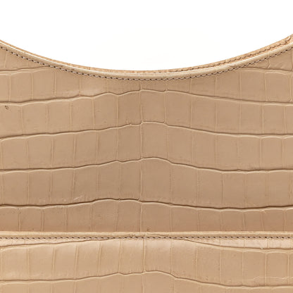 Salvatore Ferragamo Alligator Hobo Cream 7 of 14