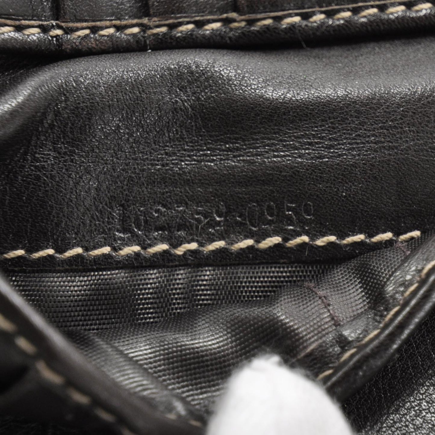 Leather Compact Britt Wallet Dark Brown