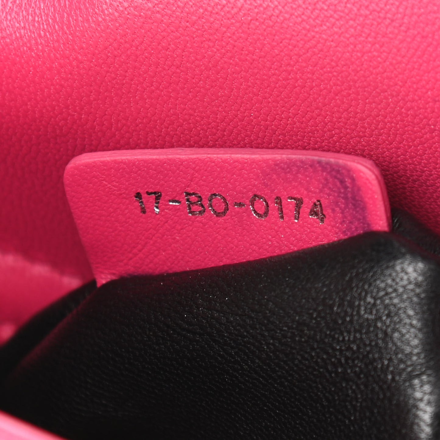 Lambskin Cannage Mini Lady Dior Multicolor