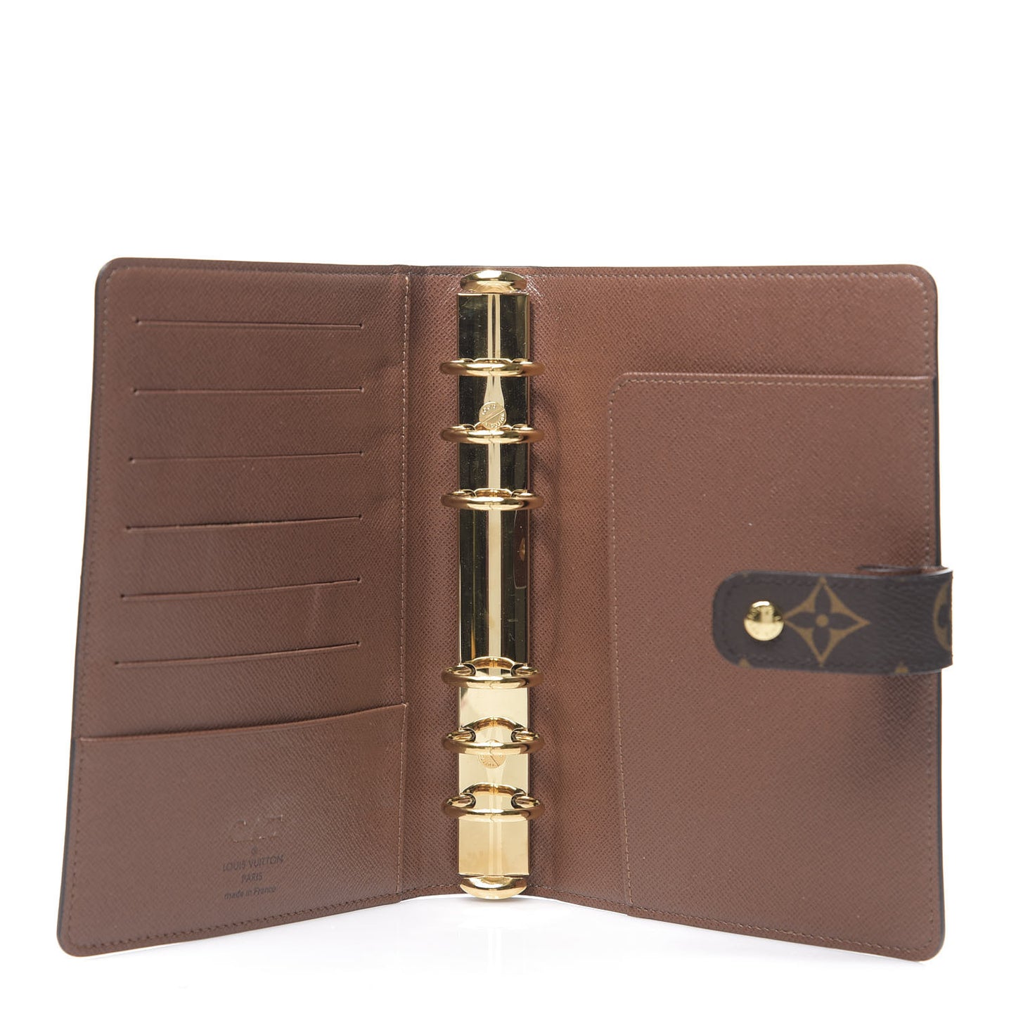 Monogram Medium Ring Agenda Cover