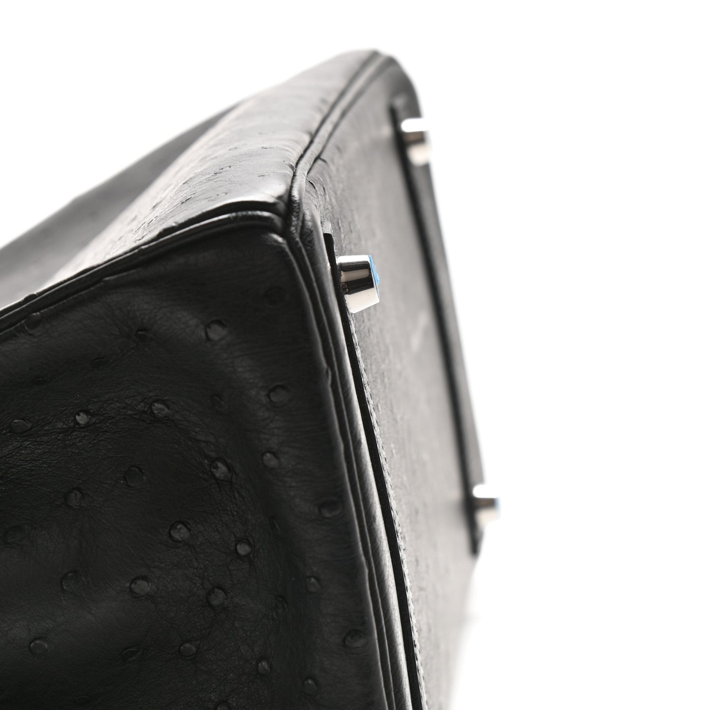 Ostrich Birkin 30 Black