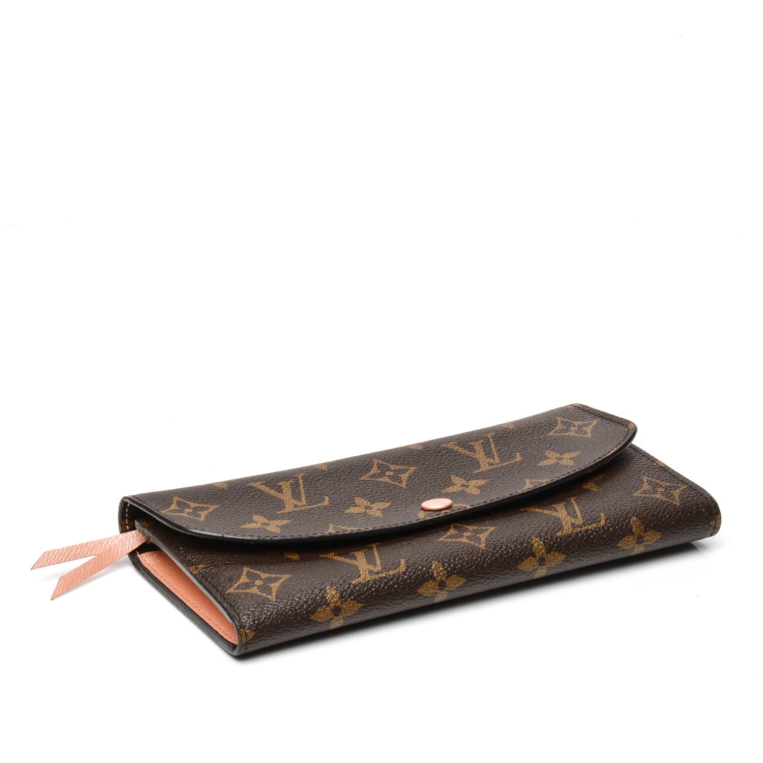 Louis Vuitton Monogram Emilie Wallet Rose Nacre 4 of 7
