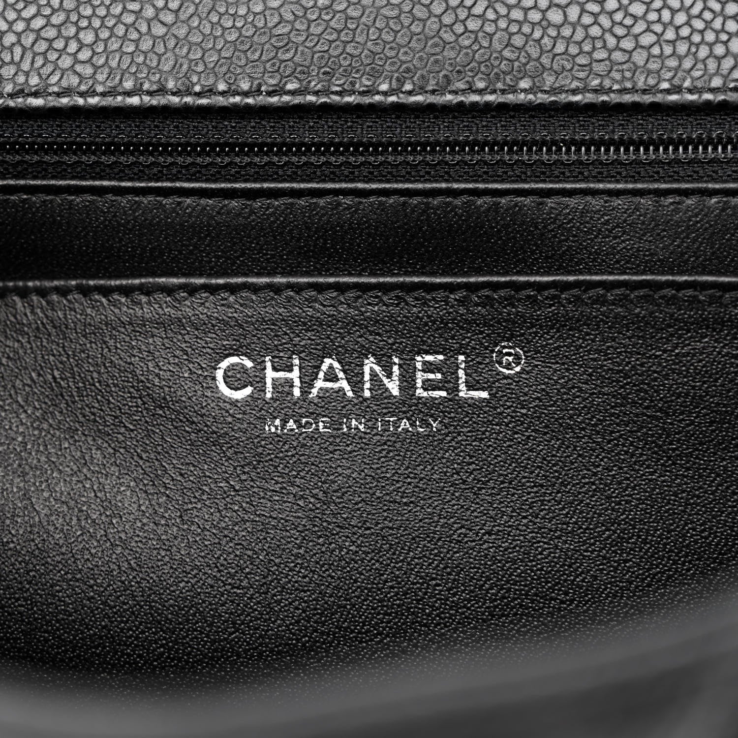 Chanel Caviar Quilted Maxi Single Flap Black 5 of 9