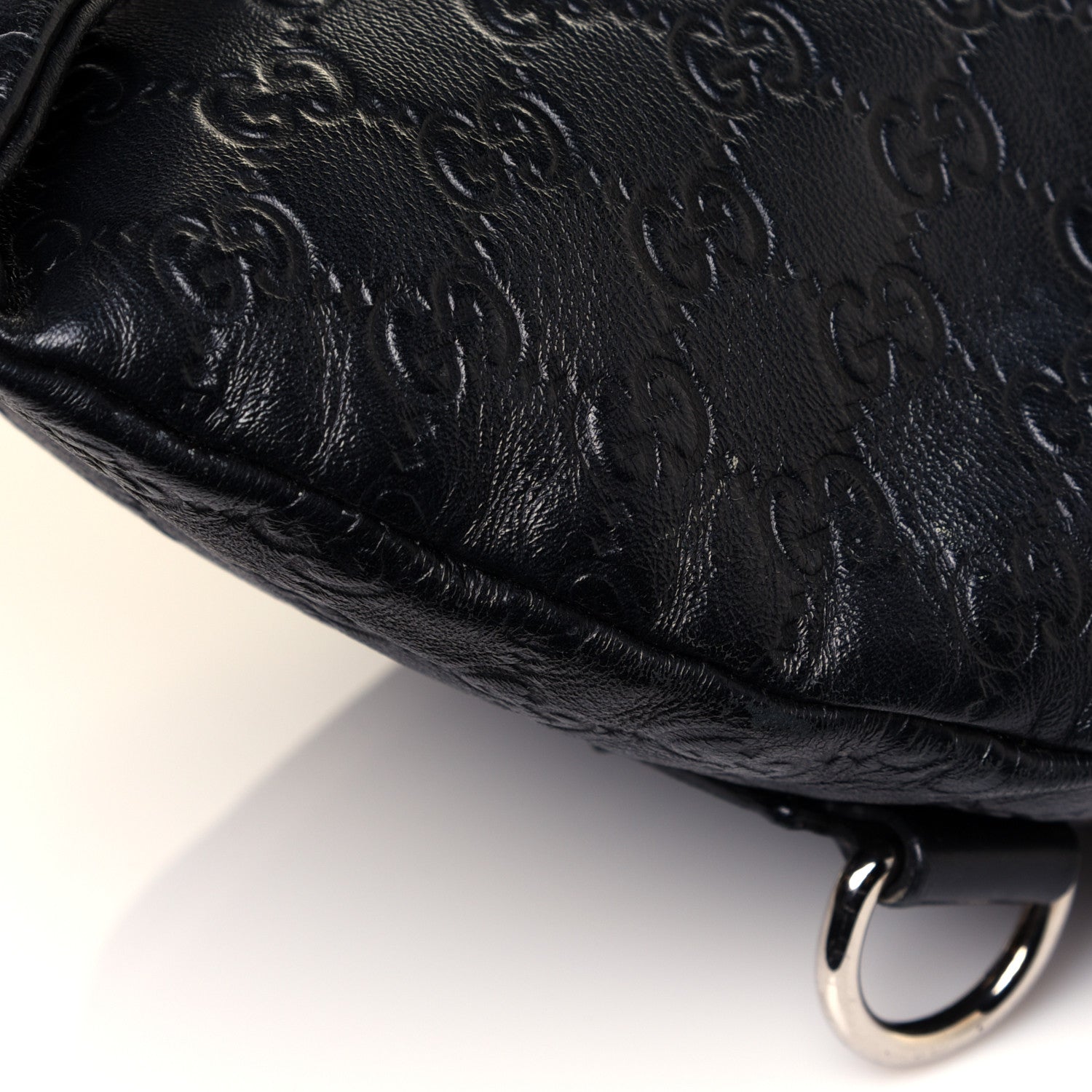 Gucci Guccissima Web Belt Bag Black 10 of 12