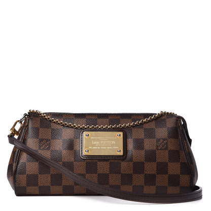 Louis Vuitton Damier Ebene Eva Clutch 1 of 18