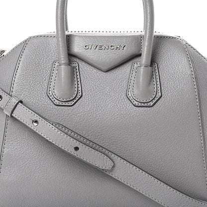 Givenchy Sugar Goatskin Mini Antigona Pearl Grey 7 of 15